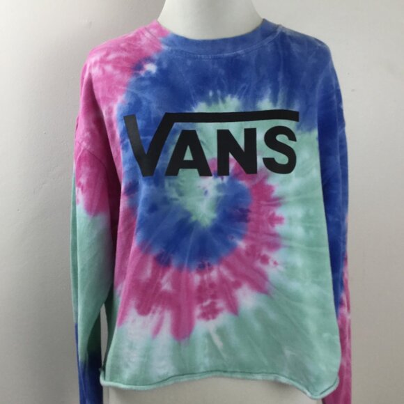 VANS Tie Dye Sweatshirt l - Picture 3 of 9